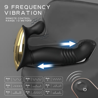 YoYoLemon Prostata Massager P-punktsstimulator til mænd, vibrerende analt legetøj